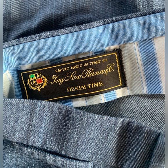 Loro Piana Pants Loro Piana Denim Time 6east Mens 36 Wool Silk